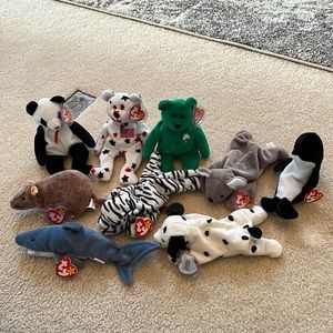 Ty Beanie Baby lot of 9!